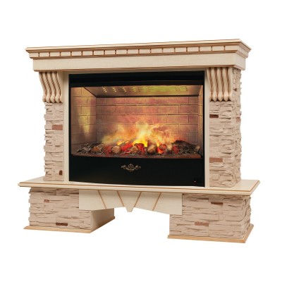 Электрокамин Sorento 33/33W WT с очагом 3D Firestar 33 Электрокамин Sorento 33/33W WT с очагом 3D Firestar 33