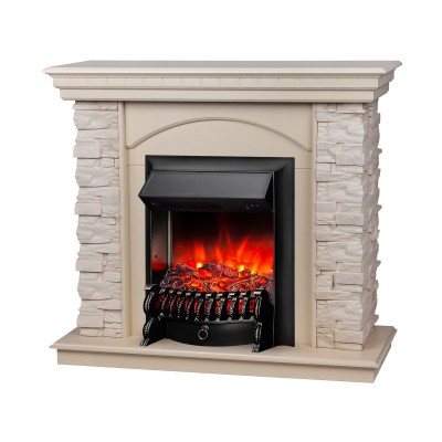 Электрокамин Elford WT с очагом Fobos Lux Black Электрокамин Elford WT с очагом Fobos Lux Black