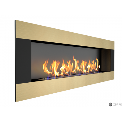 Биокамин Zefire Elliot horizontal 1800 латунный Биокамин Zefire Elliot horizontal 1800 латунный