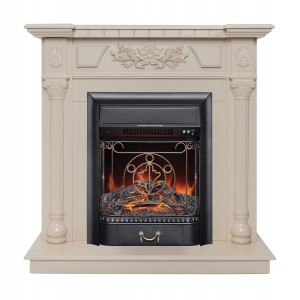 Электрокамин Dacota WT с очагом Majestic Lux Black