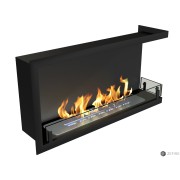 Биокамин Zefire Contour угловой 900 правый (Estetic Flame)