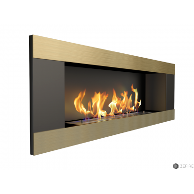 Биокамин Zefire Elliot horizontal 1200 латунный Биокамин Zefire Elliot horizontal 1200 латунный