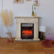 Электрокамин Dacota WT с очагом Fobos Lux Black RC