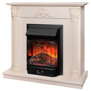 Электрокамин Stefania WT-F612 с очагом Majestic Lux Black