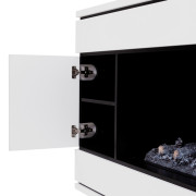 Электрокамин Vega CST1000 WT с очагом 3D Cassette 1000 Black Panel