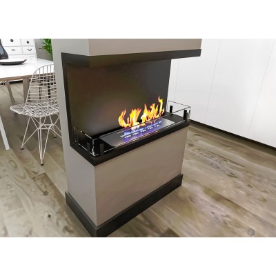 Биокамин Zefire Contour торцевой 700 (Estetic Flame) Биокамин Zefire Contour торцевой 700 (Estetic Flame)