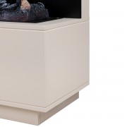 Электрокамин Modern CST1000 WT-P614 с очагом 3D Cassette 1000 Black Panel