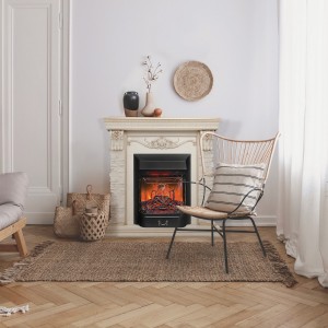 Электрокамин Patricia WT с очагом Majestic Lux Black RC купить Электрокамин Patricia WT с очагом Majestic Lux Black RC