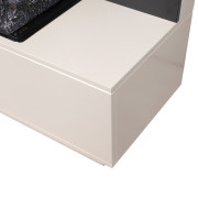 Электрокамин Modern CST630 WT-P614 с очагом 3D Cassette 630 Black Panel