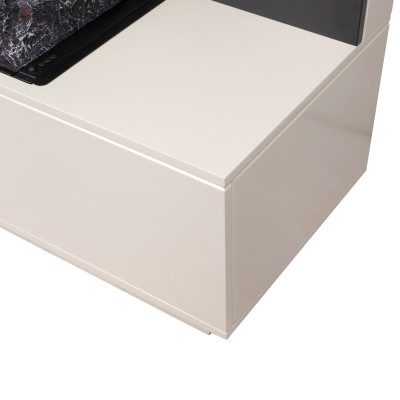 Электрокамин Modern CST630 WT-P614 с очагом 3D Cassette 630 Black Panel Электрокамин Modern CST630 WT-P614 с очагом 3D Cassette 630 Black Panel
