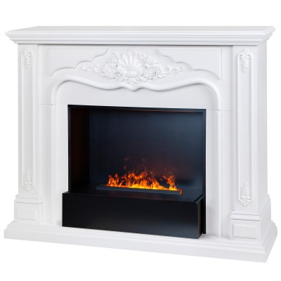 Электрокамин Victoria 26 WT с очагом 3D Cassette 630 Black Panel Электрокамин Victoria 26 WT с очагом 3D Cassette 630 Black Panel