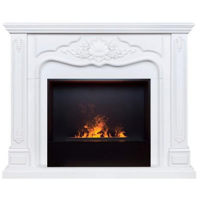 Электрокамин Victoria 26 WT с очагом 3D Cassette 630 Black Panel Электрокамин Victoria 26 WT с очагом 3D Cassette 630 Black Panel