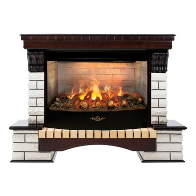 Электрокамин Country 33/33W AO с очагом 3D Firestar 33 Электрокамин Country 33/33W AO с очагом 3D Firestar 33