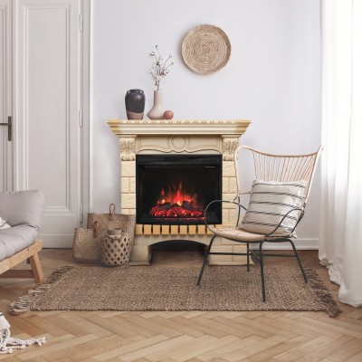 Электрокамин Bolero 25/25,5 WT с очагом Evrika 25,5 Электрокамин Bolero 25/25,5 WT с очагом Evrika 25,5