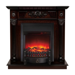 Электрокамин Dacota AO с очагом Fobos Lux Black RC купить Электрокамин Dacota AO с очагом Fobos Lux Black RC