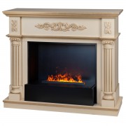 Электрокамин Silvia 26 WT-619G с очагом 3D Cassette 630 Black Panel