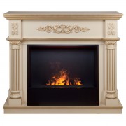 Электрокамин Silvia 26 WT-619G с очагом 3D Cassette 630 Black Panel