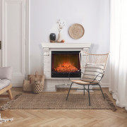 Электрокамин Rockland Lux 25/25,5 WT с очагом Evrika 25,5