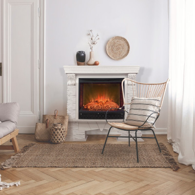 Электрокамин Rockland Lux 25/25,5 WT с очагом Evrika 25,5 Электрокамин Rockland Lux 25/25,5 WT с очагом Evrika 25,5