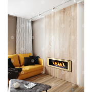 Биокамин Zefire Sirius 1200 со стемалитом латунный