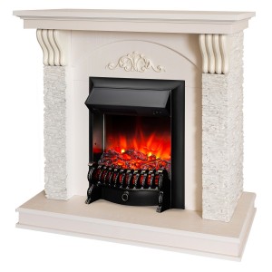 Электрокамин Corfino WT с очагом Fobos Lux Black купить Электрокамин Corfino WT с очагом Fobos Lux Black