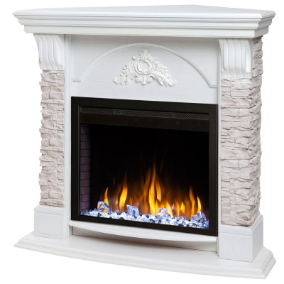 электрокамин Athena Corner GR с очагом Saphir 25,5 электрокамин Athena Corner GR с очагом Saphir 25,5