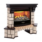 Электрокамин Stone Corner 25/25,5 AO с очагом 3D Firestar 25,5