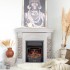 Электрокамин Athena Corner GR с очагом Majestic Lux Black Электрокамин Athena Corner GR с очагом Majestic Lux Black