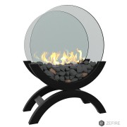Биокамин Zefire Iris средний темный