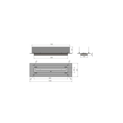 Биокамин Infire INSERT 1000 Биокамин Infire INSERT 1000