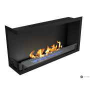 Биокамин Zefire Contour угловой 900 левый (Estetic Flame)