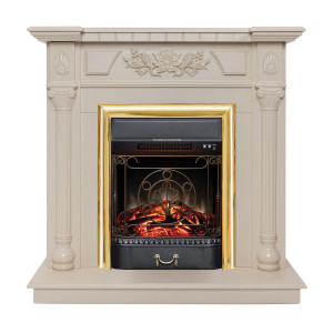 Электрокамин Dacota WT с очагом Majestic Lux Brass купить Электрокамин Dacota WT с очагом Majestic Lux Brass