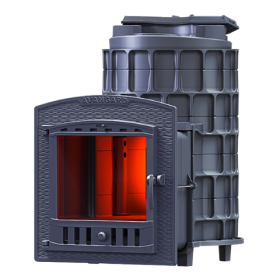 Чугунная печь для бани AVANGARD ЗК 35 (П2) Чугунная печь для бани AVANGARD ЗК 35 (П2)