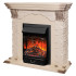 Электрокамин Dublin Lux WT с очагом Majestic Lux Black Электрокамин Dublin Lux WT с очагом Majestic Lux Black