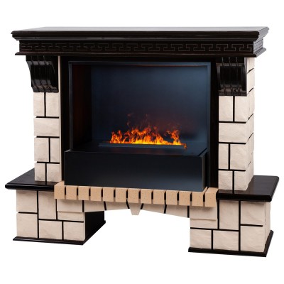 электрокамин Stone 26 AO с очагом 3D Cassette 630 Black Panel электрокамин Stone 26 AO с очагом 3D Cassette 630 Black Panel