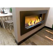 Биокамин Zefire Etude 1500 со стеклом (Estetic Flame)
