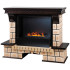 Электрокамин Stone Brick 26 AO с очагом 3D Cassette 630 Black Panel Электрокамин Stone Brick 26 AO с очагом 3D Cassette 630 Black Panel