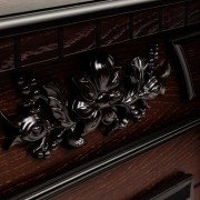 Электрокамин Dacota AO с очагом Majestic Lux Black