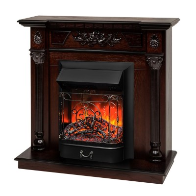 Электрокамин Dacota AO с очагом Majestic Lux Black Электрокамин Dacota AO с очагом Majestic Lux Black