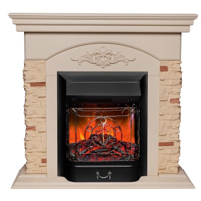 Электрокамин Neapolis WT с очагом Majestic Lux Black Электрокамин Neapolis WT с очагом Majestic Lux Black