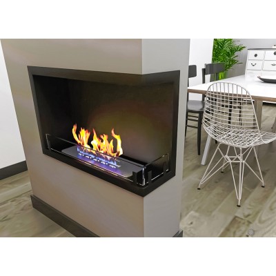 Биокамин Zefire Contour угловой 700 правый (Estetic Flame) Биокамин Zefire Contour угловой 700 правый (Estetic Flame)