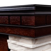 Электрокамин Elford AO с очагом Fobos Lux Black