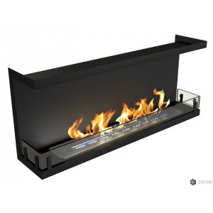Биокамин Zefire Contour торцевой 1100 (Estetic Flame)