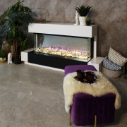 Электрокамин Houston 50 WT с очагом Onyx 50