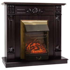Электрокамин Ottawa DN с очагом Majestic Lux Brass купить Электрокамин Ottawa DN с очагом Majestic Lux Brass