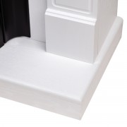 Электрокамин Aurora WT с очагом Fobos Lux Black