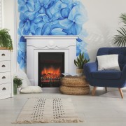 Электрокамин Aurora WT с очагом Fobos Lux Black