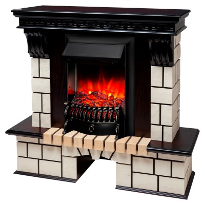 электрокамин Stone STD AO с очагом Fobos Lux Black электрокамин Stone STD AO с очагом Fobos Lux Black