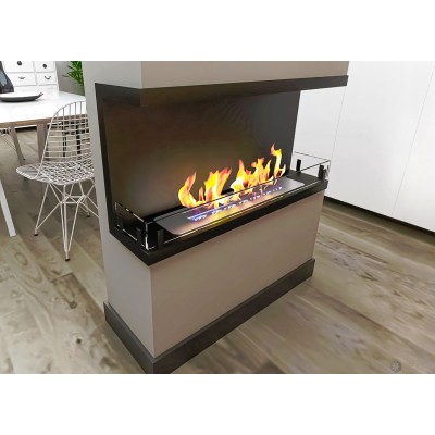 Биокамин Zefire Contour торцевой 900 (Estetic Flame) Биокамин Zefire Contour торцевой 900 (Estetic Flame)