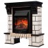 Электрокамин Stone STD AO с очагом Majestic Lux Black Электрокамин Stone STD AO с очагом Majestic Lux Black